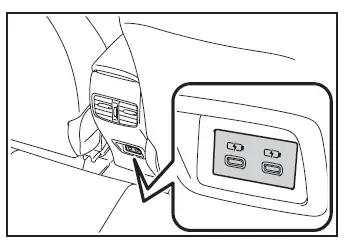 Toyota Corolla Cross. Utilização de outras características interiores